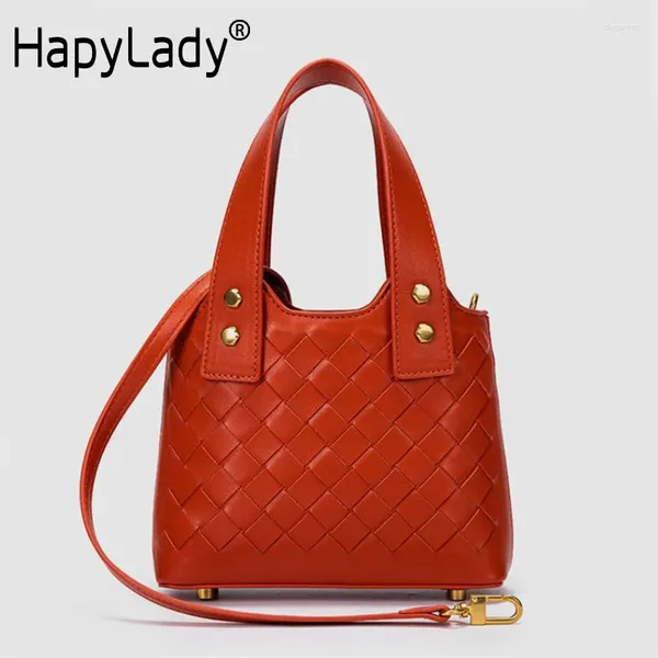 Bolsas de ombro Hapylady Retro Mulheres Bolsa Trocas de Moda Bola Feminina Estilo Ocidental Cross Cross Body Ladies Daily Daily