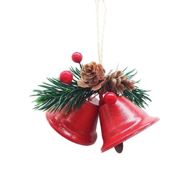 Vintage Christmas Bells Baum hängende Ornament Metall Jingle Glocken für Weihnachtsdekorationen Urlaub Bell Jingle Glocken