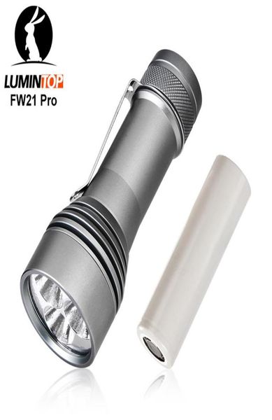 Lumintop FW21 PRO 21700 Lanterna com 3 x 50 2 LED 10000 lúmens Chave eletrônica Chave Lanterna Y200727326D2344352