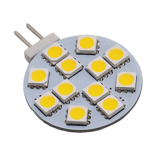 Lâmpada LED G4 de alta qualidade DC10-30V 12V 24V 2,3W 12LED 5050SMD sob luzes do gabinete RV Yatch Bulbo Marine Lighitng 1pc/lote