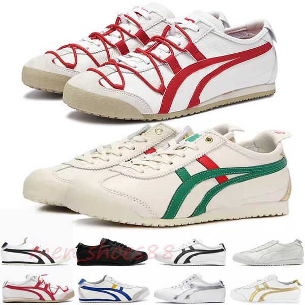 Fashion Onitsuka Tiger Shoes Designer Og Running Scarpe Messico 66 uomini Donne Triple Mako Blue Blue Freedom Blue Platform Sneakers 36-44