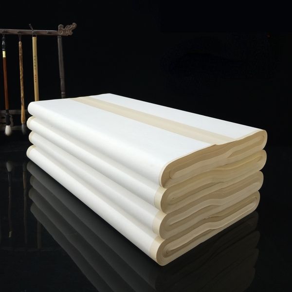 Caligrafia cinese Caligrafia RAW HALF RIIPE PAPEL ARROZ MIULE RIPE XUAN STUDENT STUDENT CALLIGHY PRATICA PRATICA PULLA DI BAMBOO PASTER