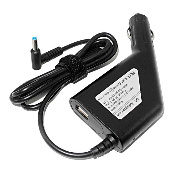 Adapter 19,5 V 2.31A Laptop DC -Auto -Ladegerät für HP Elitebook 820 G3 820 G4 840 G3 840 G4 1040 G2 1040 G1 1040 G3 1030 G1 725