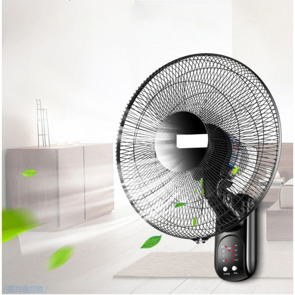 FANS 220V 60W Duvarlı Fan Hanehalkı Sessiz Elektrikli Elektrikli Fan 16inch Endüstriyel Soğutma Fanı 3 Dişliler Ayarlanabilir