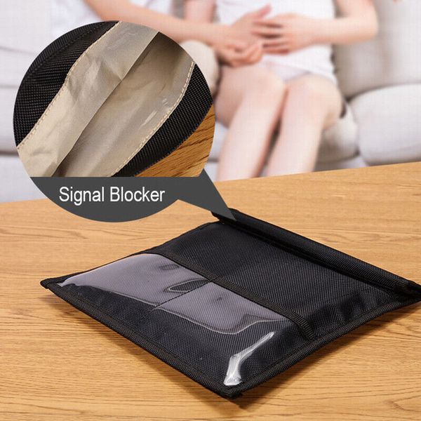 Laptop Faraday Mobiltelefon Notebook Blocker Bag RF RF Signal Blocker Abschirmpaket Anti-Diebes-Bürstenbeutel 35*45 cm