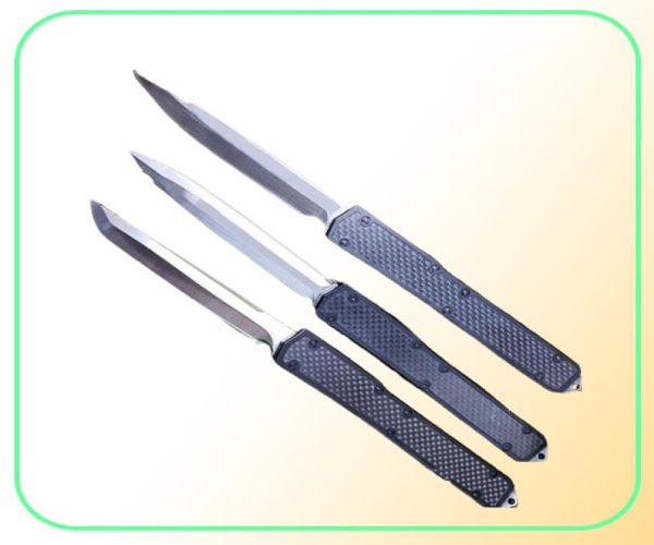 6 Modelli Ant Makora II 106 Knife tascabile Doppio bordo D2 Fibra di carbonio Blade Fibra a doppia azione tattica Fila fissa Pesca EDC Sopravvivenza 6961769