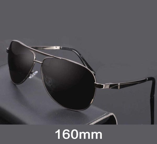 Evite óculos de sol para homens de 160 mm polarizados enormes óculos de sol enormes para o homem que dirige os óculos de aviação polar UV400 x08035600018
