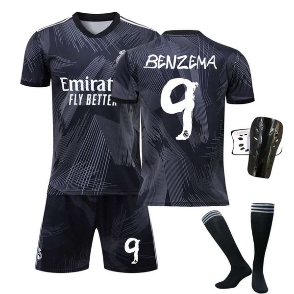 2022-23 Реал Мадрид 120-й годовщина Y3 CO Фирменная набор 9 Benzema № 20 Футбольный Джерси Венезус