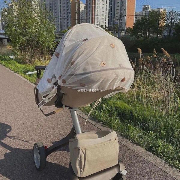 Kinderstärke Teile Moskiton Insektennetz für Kinderpectingchair-Pram-Stuhlbassinets Sommer-Schatten-Abdeckausrüstung