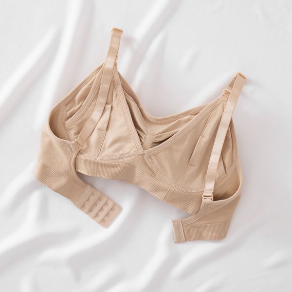 Luce succhiasina di maternità senza biancheria intima da portata e reggiseno sottile senza reggiseno ad anello