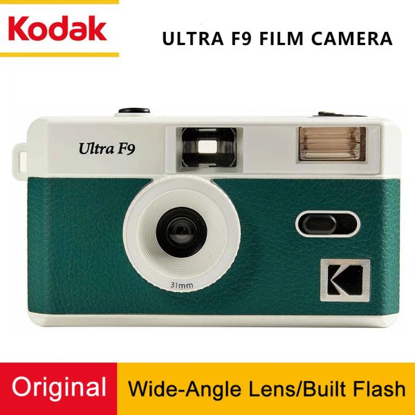 Fotocamera Kodak Film Camera Kodak 35mm Ultra F9 Focus free free incorporato in flash multipli con pacchetto mini regalo portatile