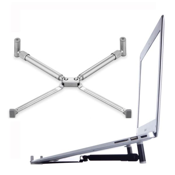 Supporto portatile supporto per laptop pieghevole pieghevole per laptop regolabile supporti per il laptop in alluminio xstand per macbook laptop nookook