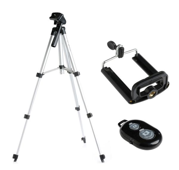 Ootdty Aluminiumkamera Stand Tripod Holderremote Bluetooth -Steuerung für iPhone 6S 6 5S6977477