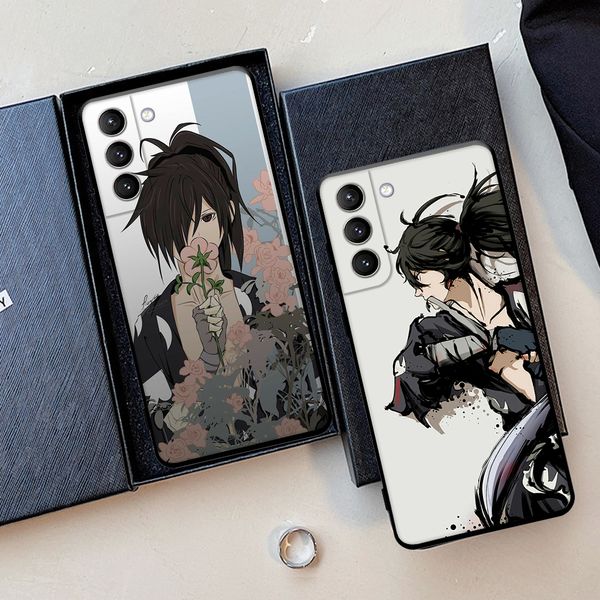 Dororo Hyakkimaru Anime Luxury Case para Samsung S22 S21 S20 Ultra Pro Plus S10 S9 S8 Nota 20 10 Capas de para -choques Ultra Phone