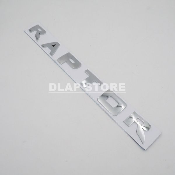 Auto Absals Absals Desalls Desals per lettere AB 3D per Ford Raptor Front Head Hood Emblem Badge Styling Adesivi