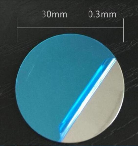 Универсальный ультра слабый круглый зеркал поверхностный магнитный диск Пластин Железный лист для крепления магнита Магнит Держатель 4751348