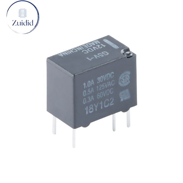 5/1pcs Relays segnale G5V-1-3VDC G5V-1-5VDC G5V-1-9VDC G5V-1-1-1-1VDC G5V-1-24VDC DC 3V/5V/9V/12V/24V G5V-1 5VDC 12VDC 1A 6pin Relay