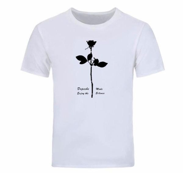 Depeche -Modus T -Shirt Genießen Sie die Stille T -Shirts Männer Kurzarm Baumwolltops Männer Tee Mode Sommer T -Shirts diy0334d4079563