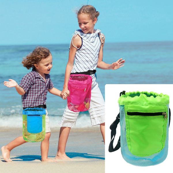 Borsa per giocattoli per la spiaggia estiva per bambini Sushe a pieghevole riutilizzabile per giocattoli per giocattoli per giocattoli per giocattoli per ragazzi Girls Water Toy Holiday