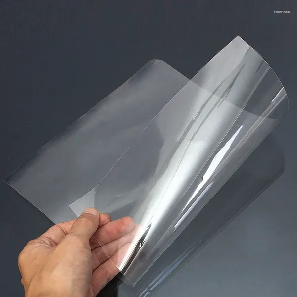 Adesivos de janela 5/10pcs Filme de jato de tinta transparente A4 Transparência a laser a laser para estêncil de estêncil de PCB