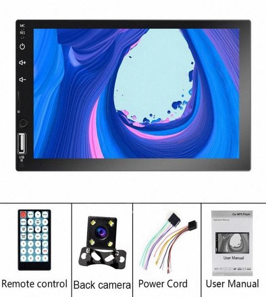 2din auto multimediale lettore Android 81 7 HD auto radio touch screen 2din Audio Audio Stereo MP5 Bluetooth Player USB TF FM N25S9591900