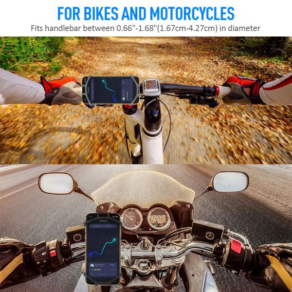 Universal Fahrrad Telefonhalter Motorrad Mobiltelefonhalter Fahrradbike -Lenkständer -Halterungstisch für das iPhone GPS -Gerät