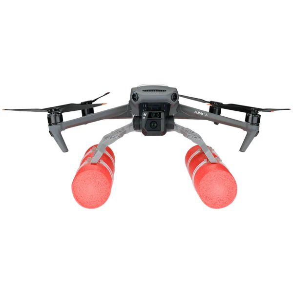 Drohnen Mavic 3 Drohnen -Notfall -Flotationsgerät auf Wasser schwimmend