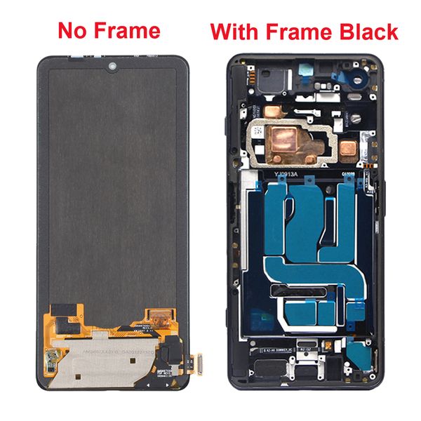 6.67 '' Original amoliert für Xiaomi Black Shark 4S Pro LCD -Touchsbildschirm Digitalisiererbaugruppe