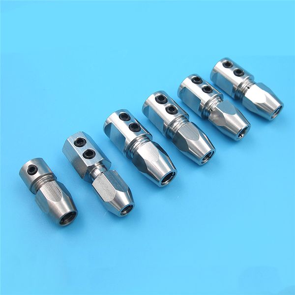 RC Tekne Esnek Kuplaj Yumuşak Şaft Kilidi 3.18x 4mm 4x4mm 5*4mm 5*4.76mm Flex Collet Kuplör Motor Şaft Aksesuarı