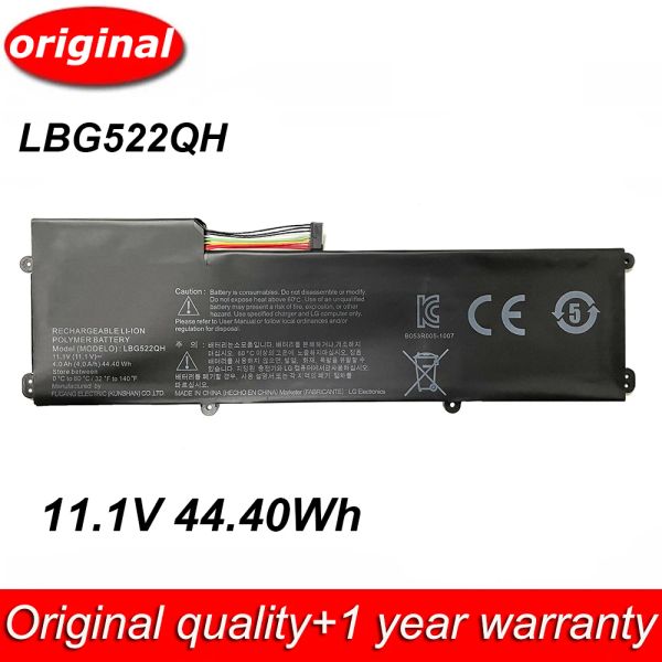 Baterias Novo LBG522QH 11.1V 44.40WH Bateria de laptop original para LG Xnote Z350GE30KB Z360 Z360GH60K Series Refletir Battery Battery