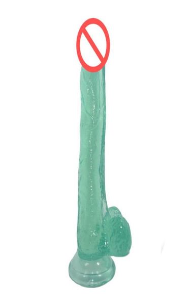 Peni al silicone anale Big Dildo Realistic Penis con forti giocattoli sessuali per la mano di aspirazione per donna Dick Sex Products3446329