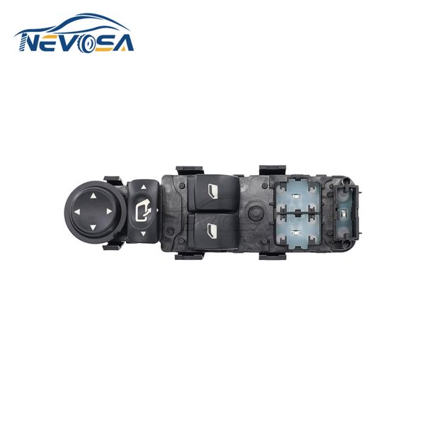 NEVOSA 6554.He Switch di controllo del regolatore del finestrino per auto con piegatura per 2004 2005 2006 2007 2008 2009-2011 Citroen C4 6554HE