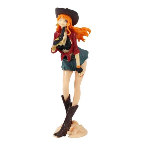 Anime One Piece Aksiyon Figürleri Nami Treasure Cruise World Yolculuk Seksi Güzellik Model Oyuncaklar MX200727286D8462395