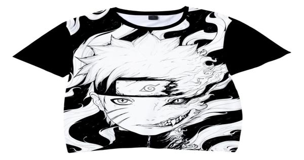 Japanische Anime 3d T -Shirt Erwachsene/Kinder Kawaii Cartoon Grafik Tees Shippuden Sasuke Uzumaki Uchiha Itachi Cosplay Costume4111012