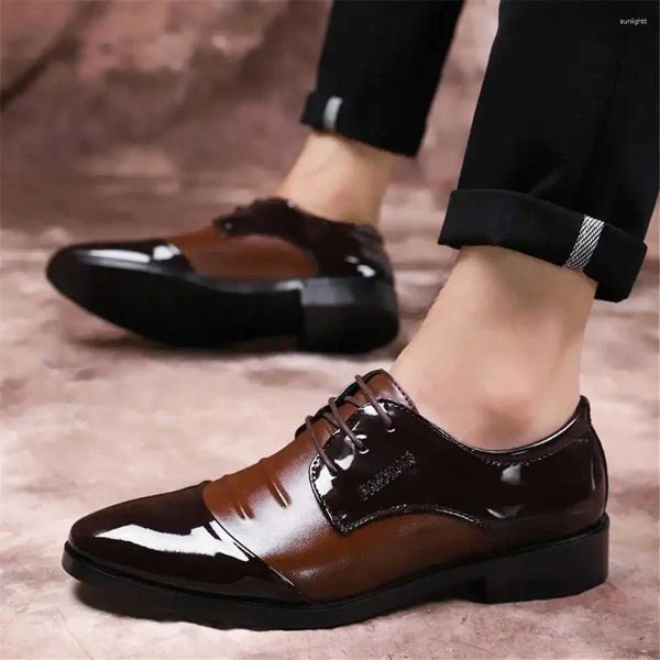 Kleiderschuhe legitime Leder -Gentlemen Mann Heels offizielle Sleaker für Jungen Sneaker Sport verkaufen sonnig schön