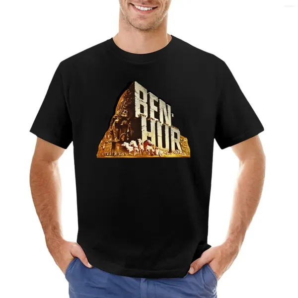 Polos masculinos Ben Hur T-shirt Anime