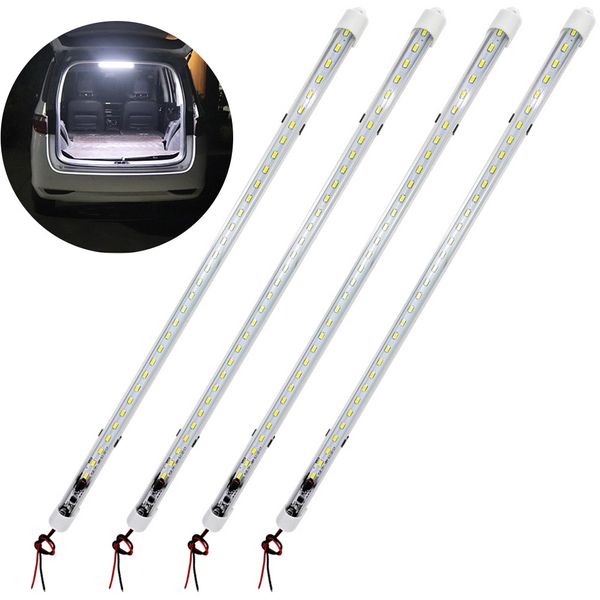 4pcs 30 cm 50 cm 12V 24V 24 V Auto LED LIGHT LIGHT STUSTENT TUBILE LIGHT PER CAMPER CAMPER CAMPORE CAMPIO CAMPIONE CAMPIONE