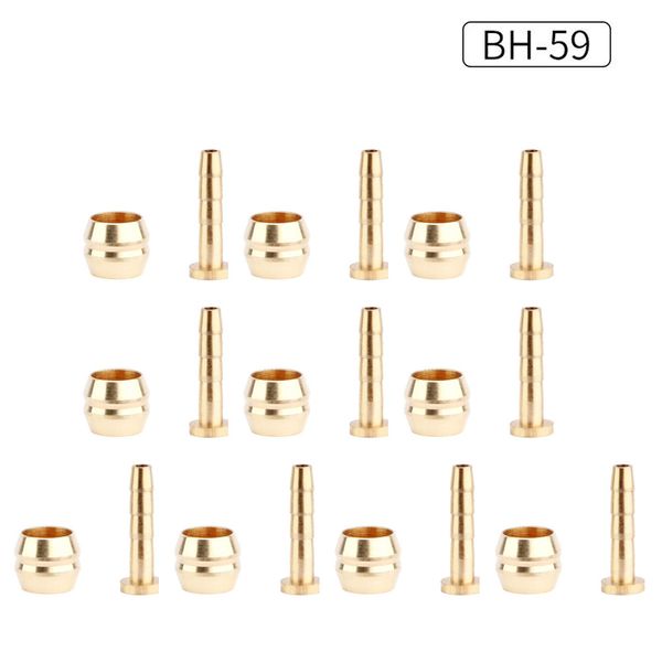 10Set BH90 BH59 Оливковая+Вставка соединения для гидравлического тормозного шланга горного велосипеда Оливковая головка MTB Cycling Accessories детали