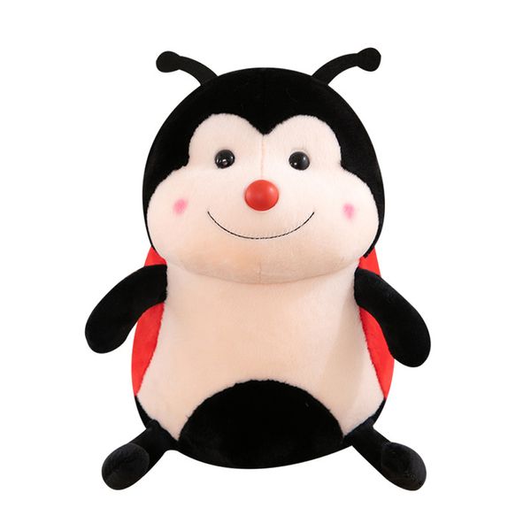 Simulieren Sie süße Käfer Seven Star Ladybug Stoffed Plüschspielzeug Kinder Geburtstag Geschenk