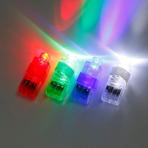 10 PCs Light Up Ring Up Laser LED Rave Dance Party Glow Beams Hot