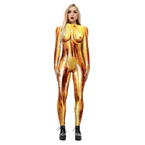 Ioootiany corporal cleho padrão de pele 3D Costume de cosplay impresso