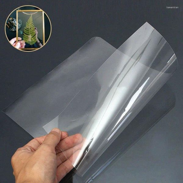 Fensteraufkleber 5pcs Tintenstrahllaserdruck Transparenz A4 -Größe Film für pografische Papier -PCB -Schablone langlebig