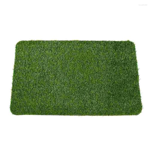 Tapete tapete tapete de grama falsa banheiro piso decorativo bloco verde anti-deslizamento carpete doméstico natural