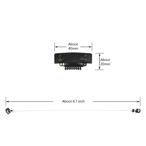 3 PCs Linha de pesca de arame elástica invisível com 4 PCs colando clipes de peruca para extensões de cabelo preto/marrom escuro/loiro