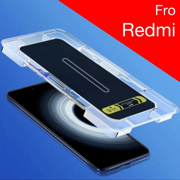Für Redmi Hinweis 11 12 11s 10 K30 K40 K50 K60 Pro Plus Screen Protector Temperiertes Glaszubehör Originelle Schutzschutzschutzschutz
