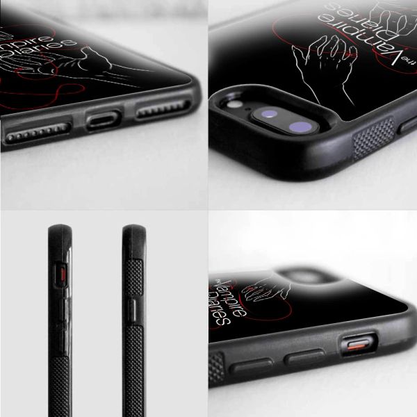 Der Vampire Diaries Phone Case Gummi für iPhone 14 13 12 11 Pro Max 12 Mini XS 8 7 15 plus x XR iPhone 13 14 Pro Telefonabdeckungen