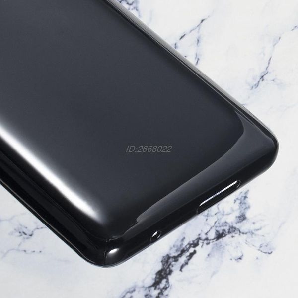 Para Cubot Note 8 Case e Protecte a caixa de telefone TPU preto e resistente a vidro para Cubot Note8 Silione Caso Bumper Caso