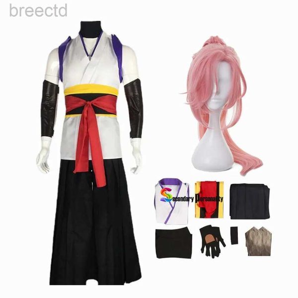 Аниме костюмы 2021 Новое аниме моды SK8 The Infinity Cherry Blossom Cosplay Costume Samurai одежда Kimono 240411