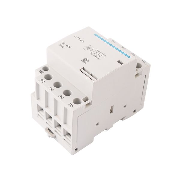 CT1-63 4P 40A 220V Bobina 50/60Hz DIN FROVERSÁRIO CONTATORES MODULARES AC MODULO DE CONTATO 1NO