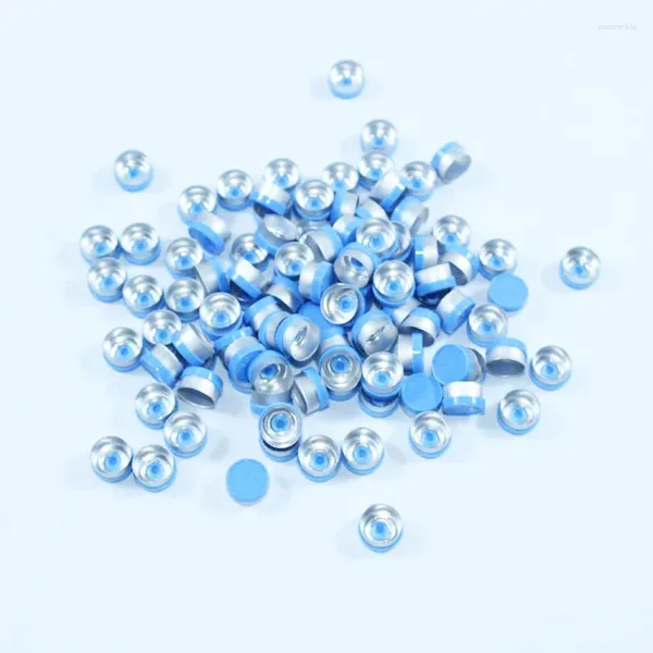 Bottiglie di stoccaggio 1000pcs flacone flacetto in alluminio od 13 mm diametro spento